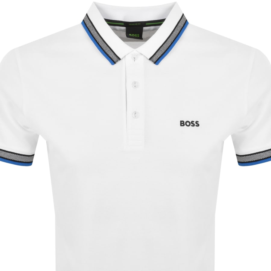 Hugo boss paddy polo white clearance